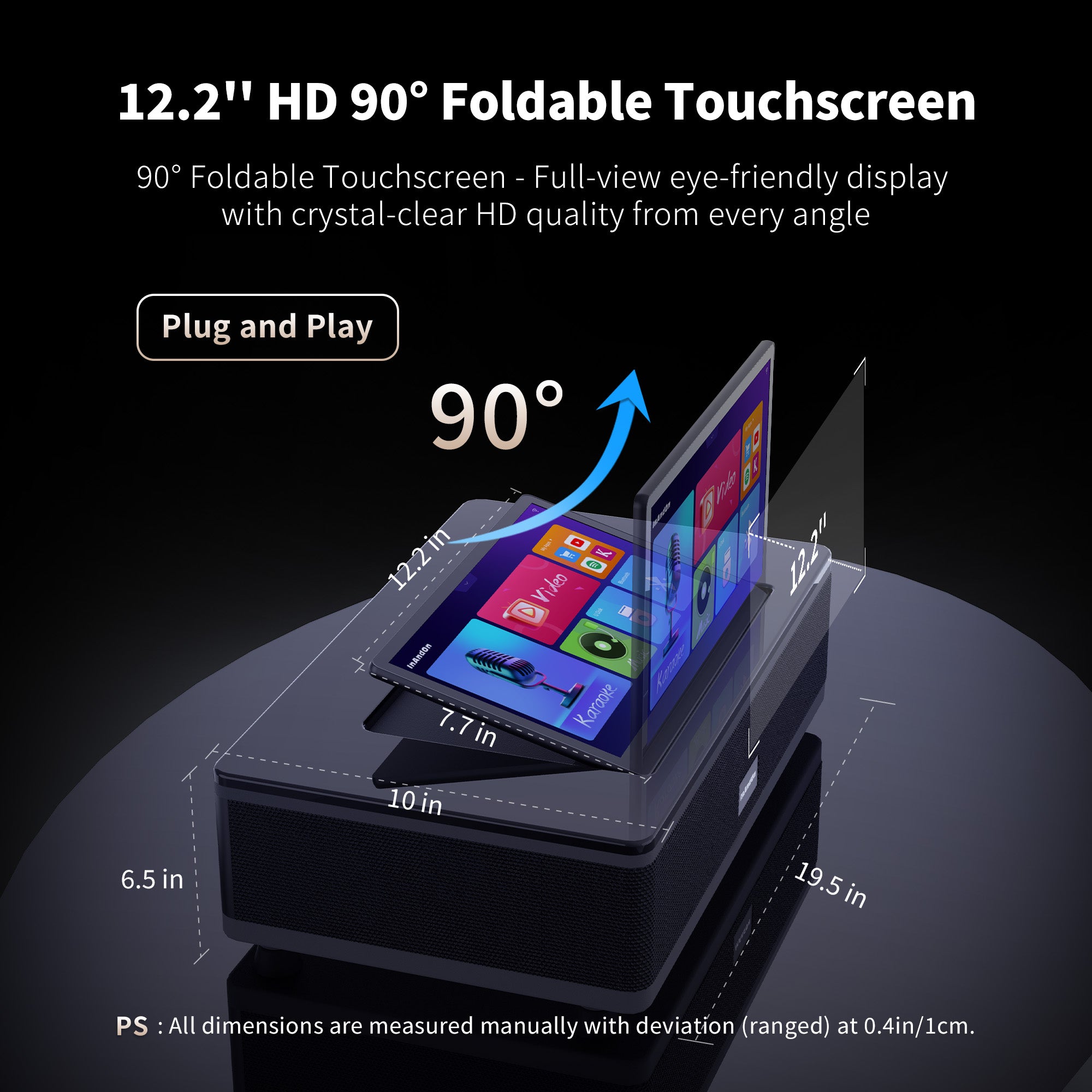 InAndOn M6 Karaoke Machine All-in-One System