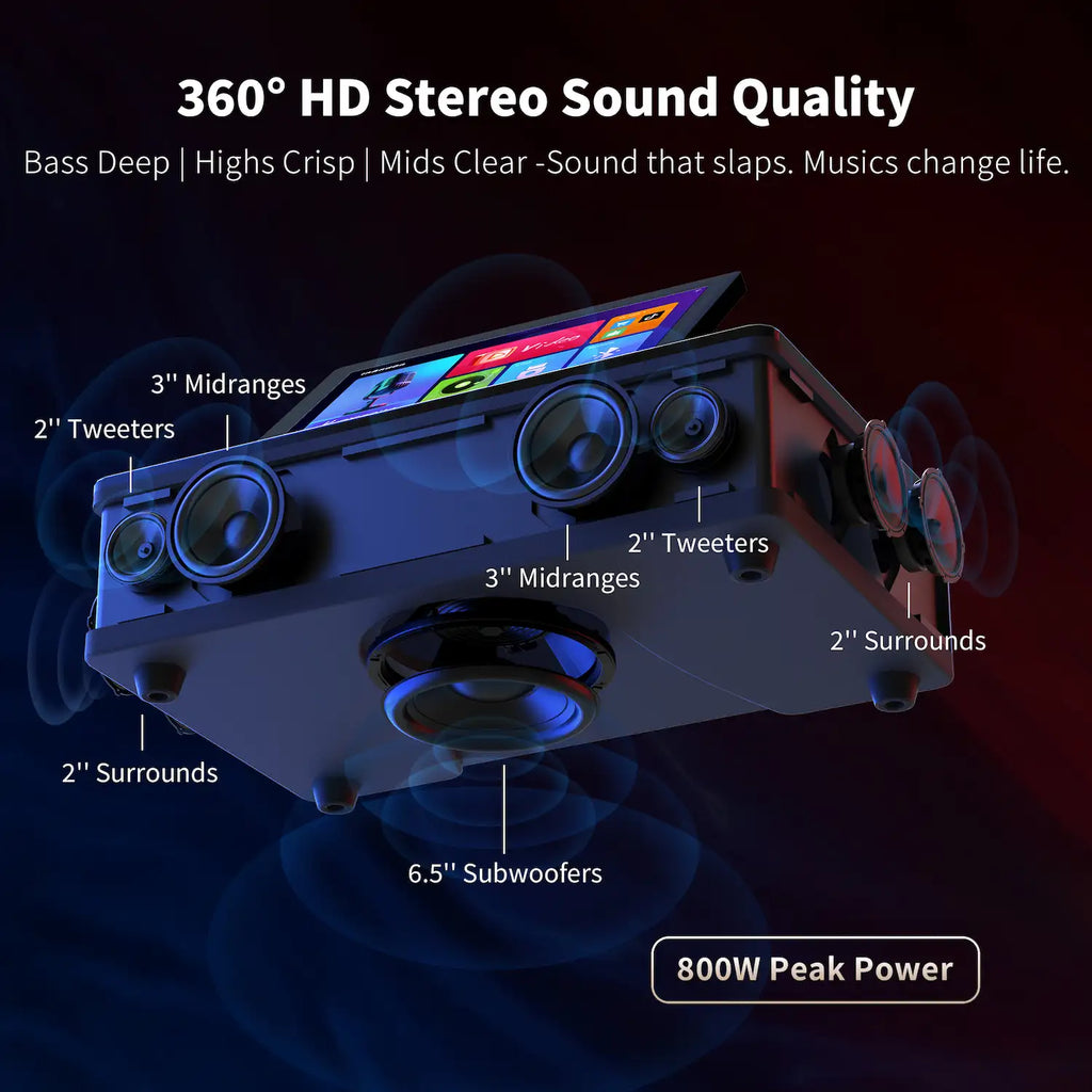 InAndOn M6 Karaoke Machine All-in-One KTV System