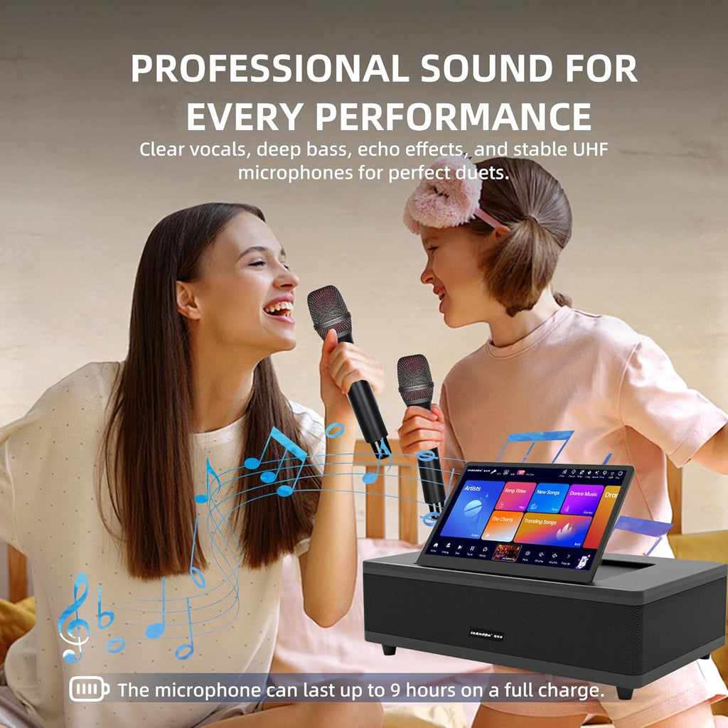 InAndOn M6 Karaoke Machine All-in-One