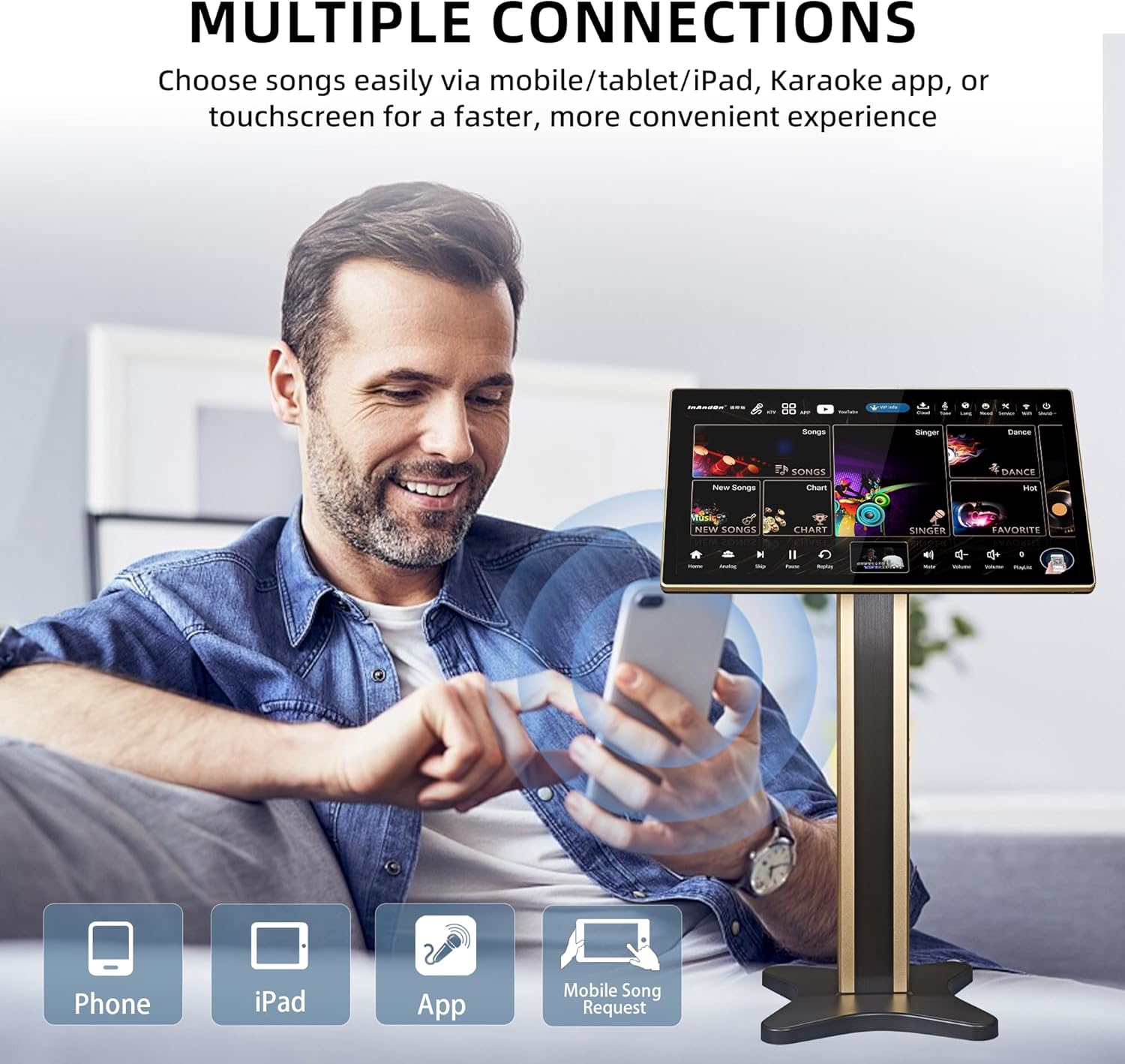 InAndOn KV-HT215 Karaoke Machine