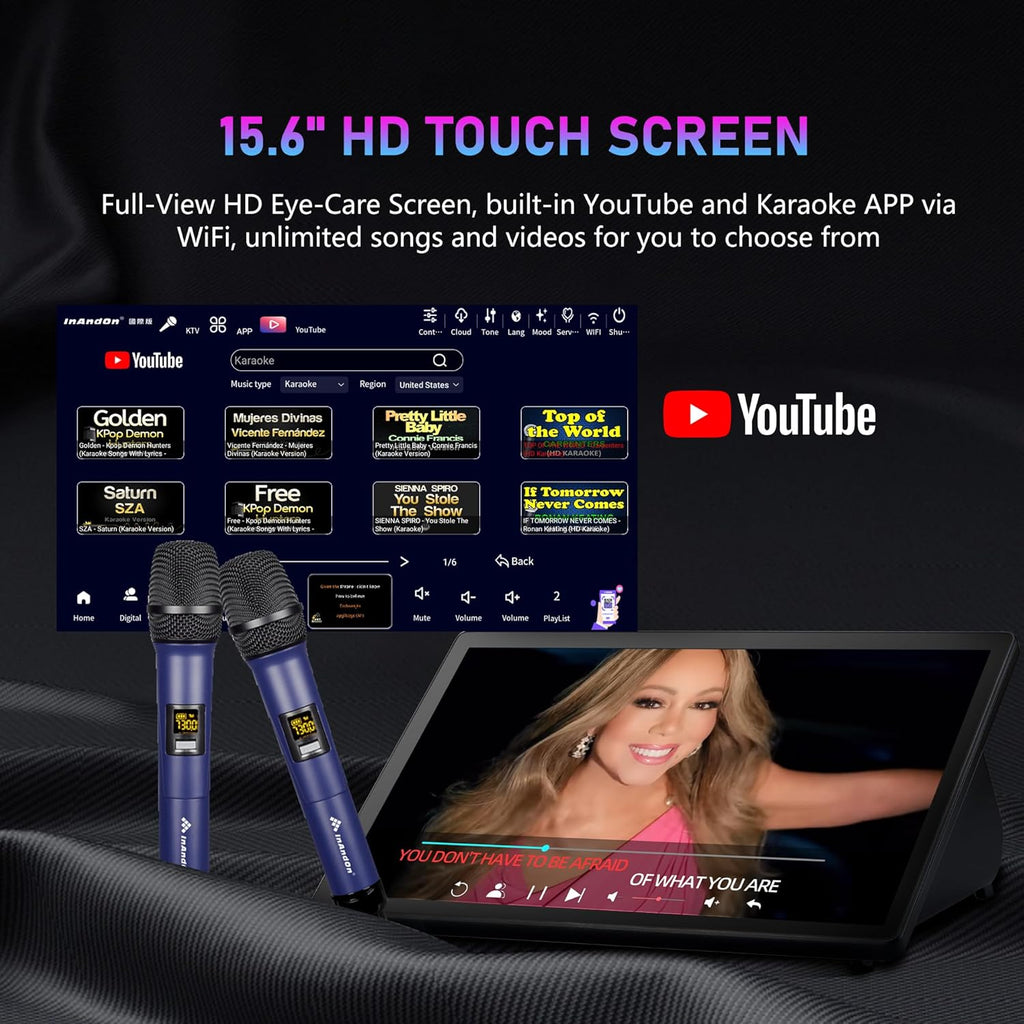 InAndOn KD9MAX 4in1 Karaoke Machine