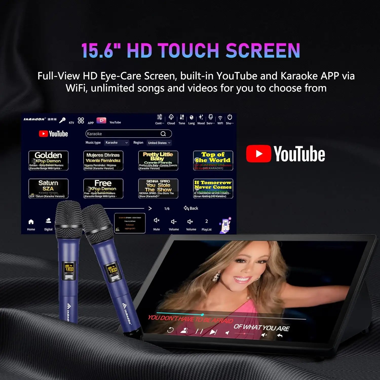 InAndOn KD9MAX 4in1 Karaoke Machine KTV System