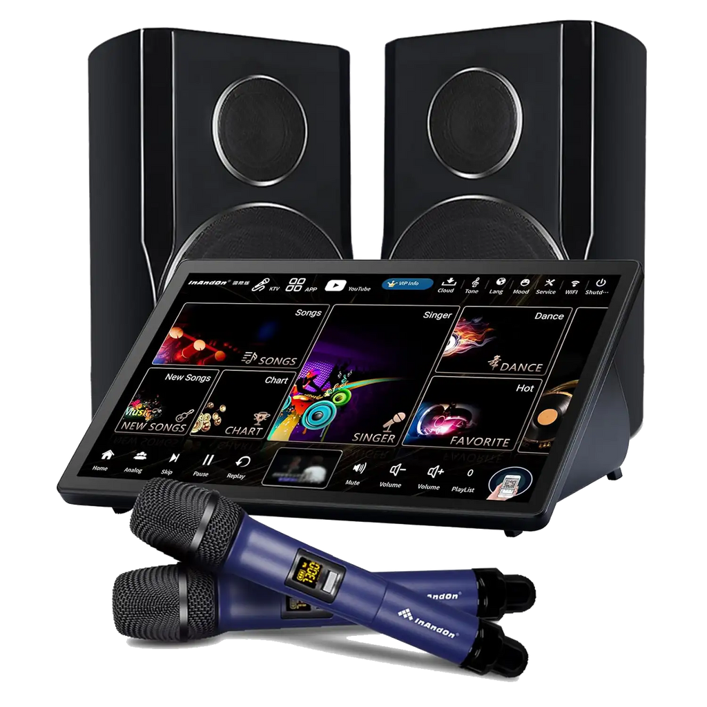 InAndOn KD9MAX 5in1 Karaoke Machine with Speakers