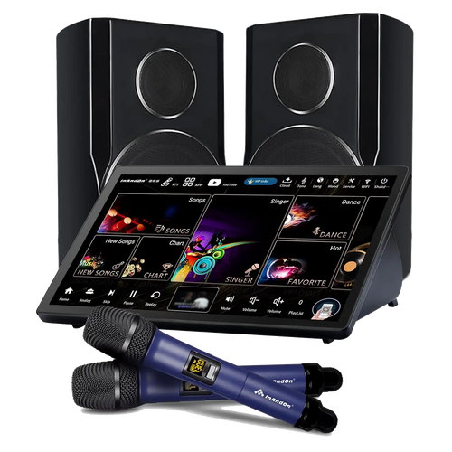 InAndOn KD9MAX: 5-in-1 Complete Karaoke Set (with Dual Speakers)