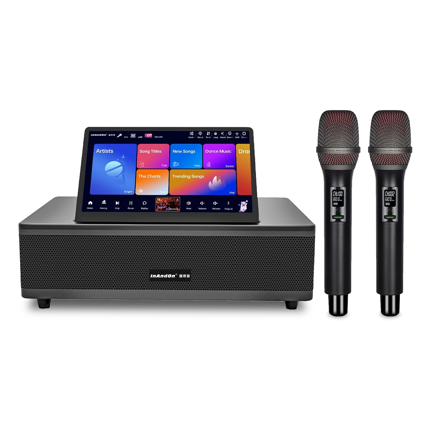 InAndOn M6 Karaoke Machine All-in-One