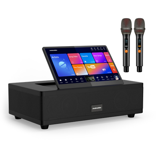 InAndOn M6: Portable All-in-One Karaoke System (12.2 inch Screen)