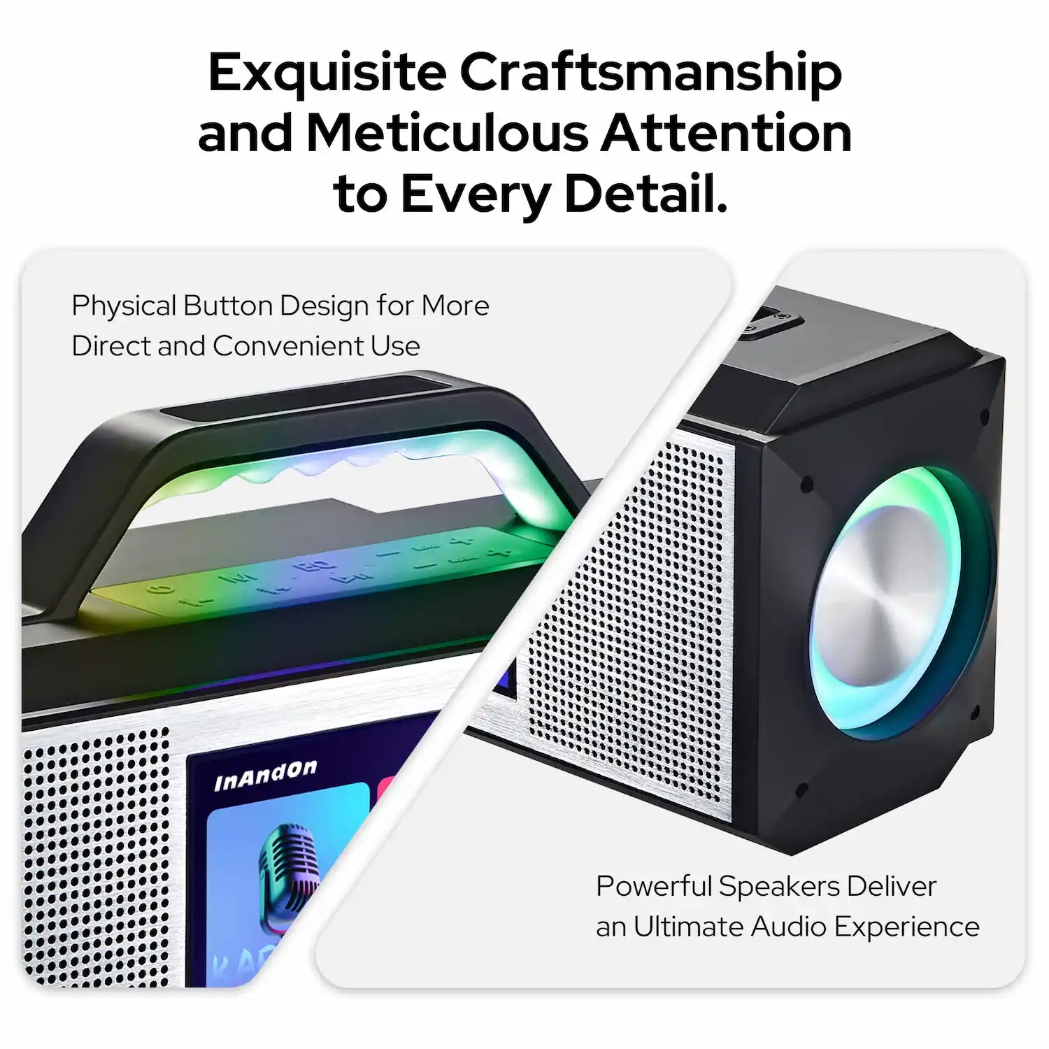 InAndOn X5 Professional Home Karaoke System Outdoor KTV Machine