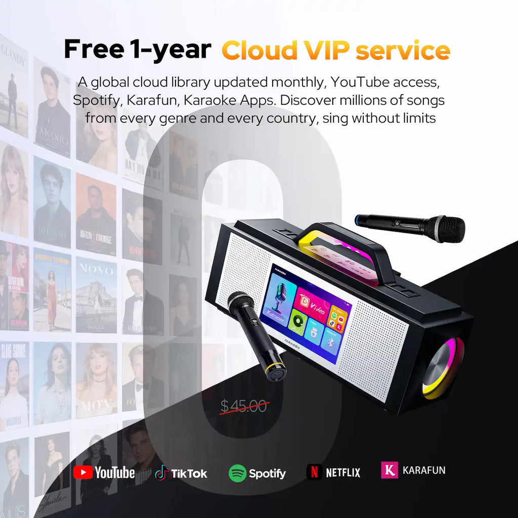 InAndOn X5 Professional Home Karaoke System Outdoor KTV Machine