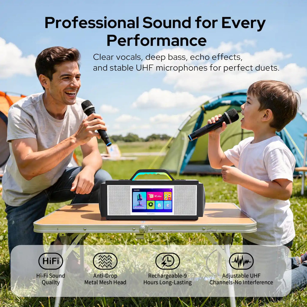 InAndOn X5 Professional Home Karaoke System Outdoor KTV Machine