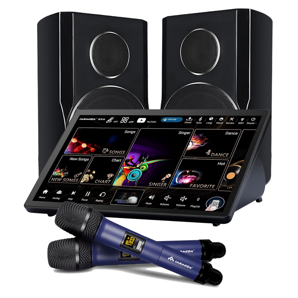 InAndOn KD9MAX 5in1 Karaoke Machine with Speakers