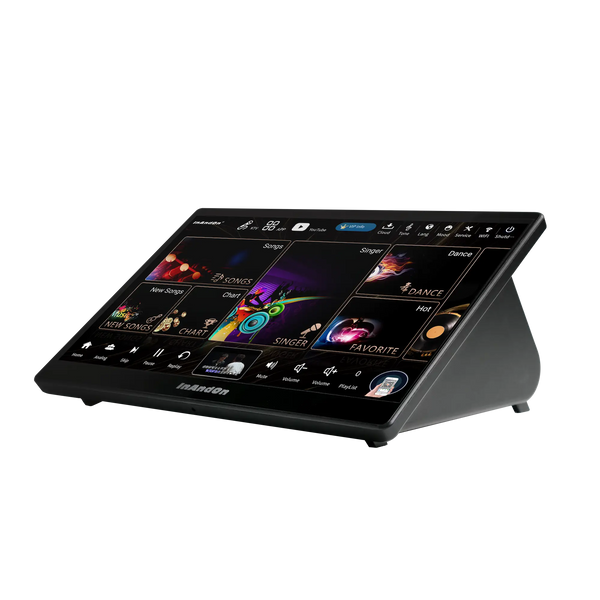 InAndOn KD9MAX: 3-in-1 Smart Karaoke Machine 15.6 inch Touchscreen Built in Mixer