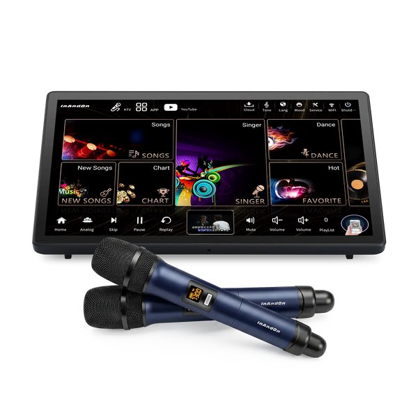 InAndOn KD9MAX: 4-in-1 Smart Karaoke System (15.6 inch Screen)