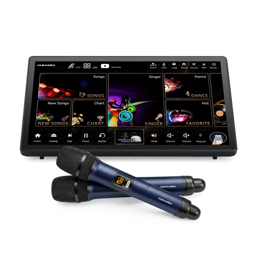 InAndOn KD9MAX: 4-in-1 Smart Karaoke System (15.6 inch Screen)