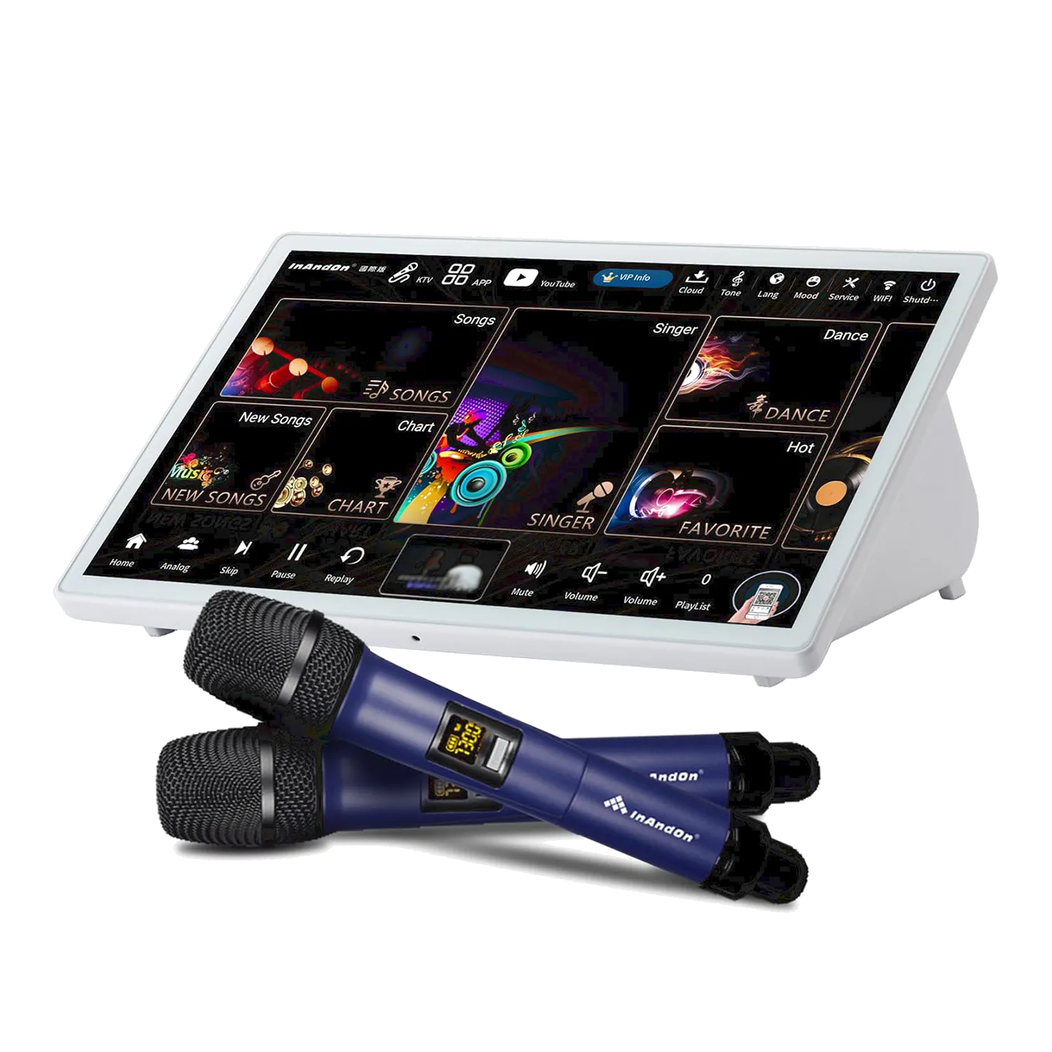 InAndOn KD9MAX: 4-in-1 Smart Karaoke System (15.6 inch Screen)