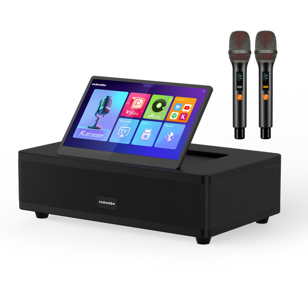 InAndOn M6: Portable All-in-One Karaoke System (12.2 inch Screen)