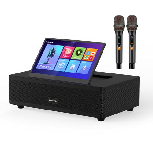 InAndOn M6: Portable All-in-One Karaoke System (12.2 inch Screen)