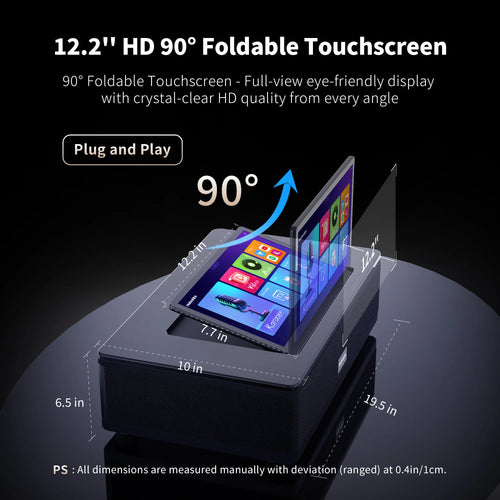 InAndOn M6: Portable All-in-One Karaoke System (12.2 inch Screen)
